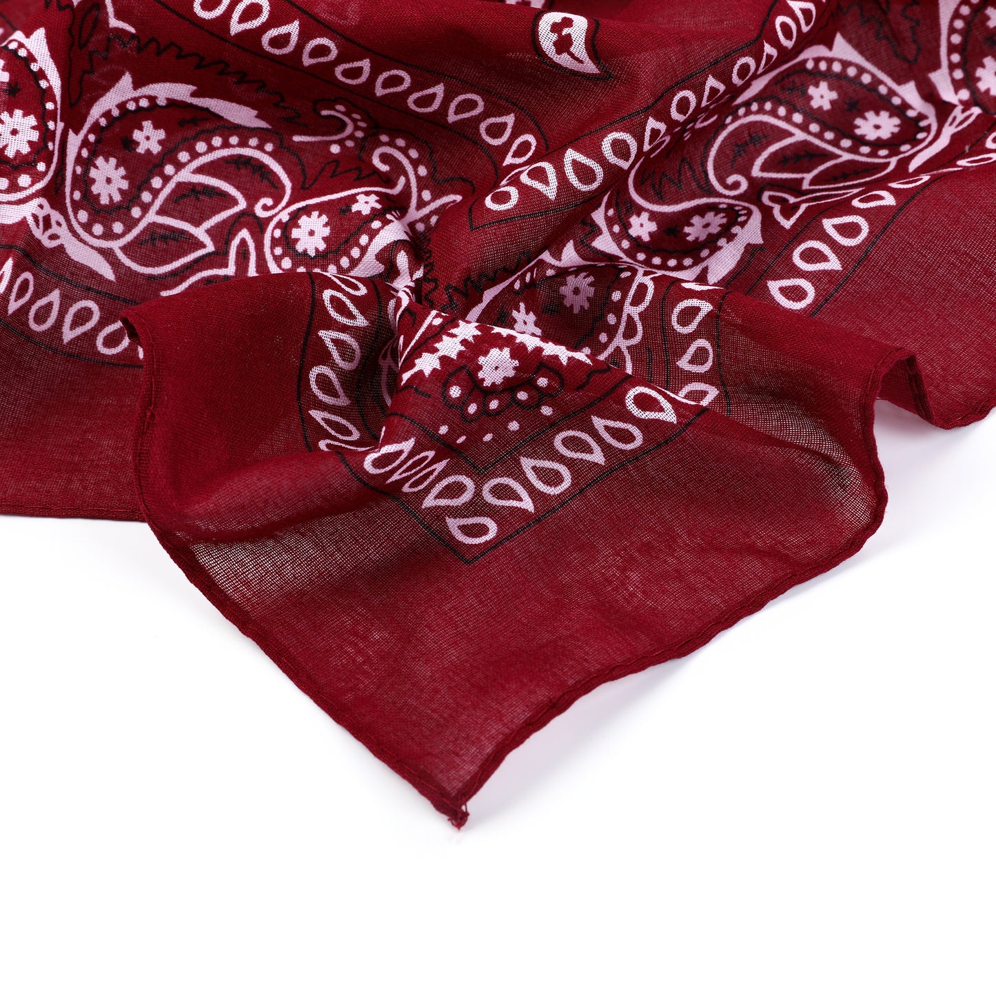 Bandana Veerle Bordeaux voor dames