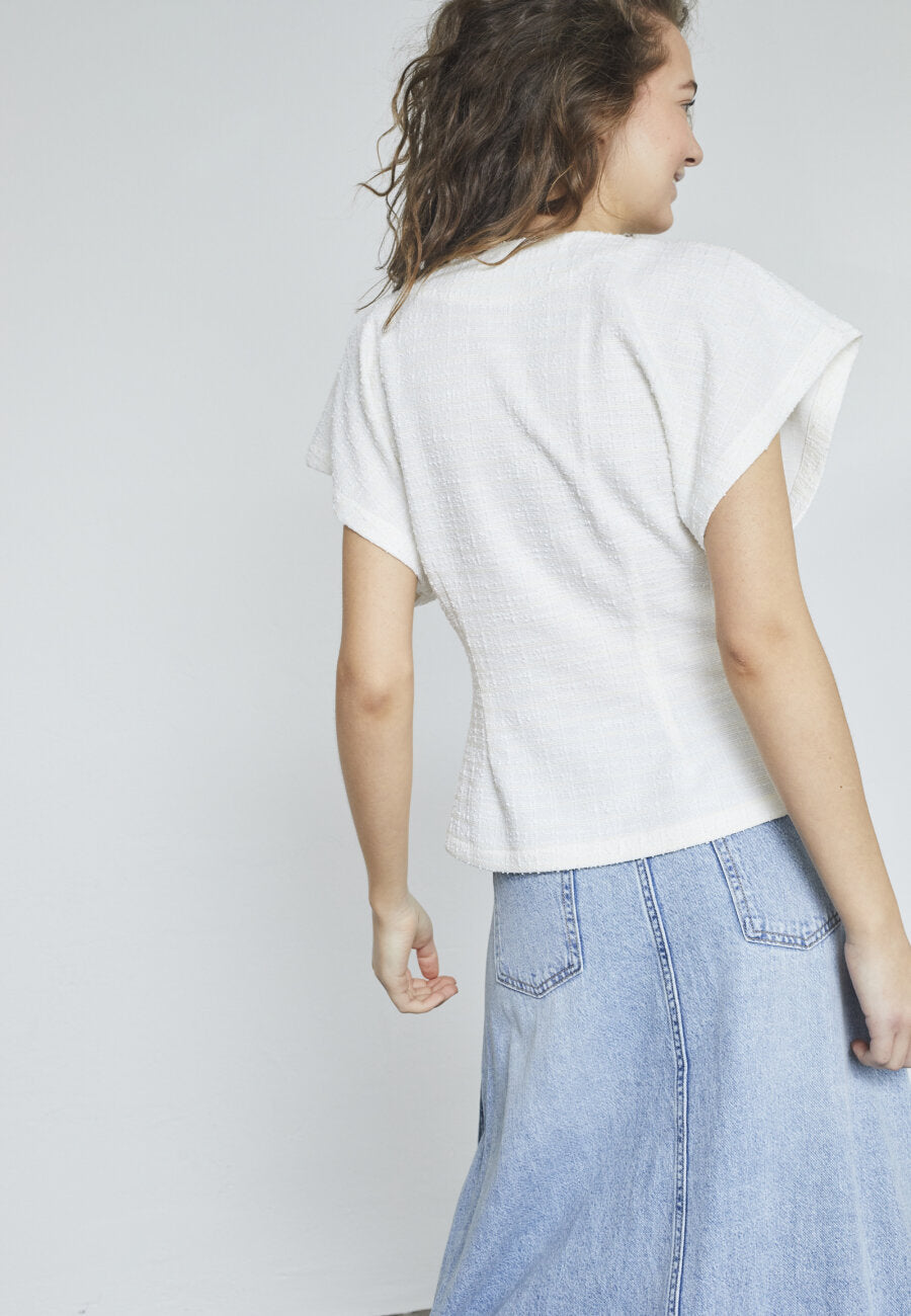 Top Evela Wit voor dames