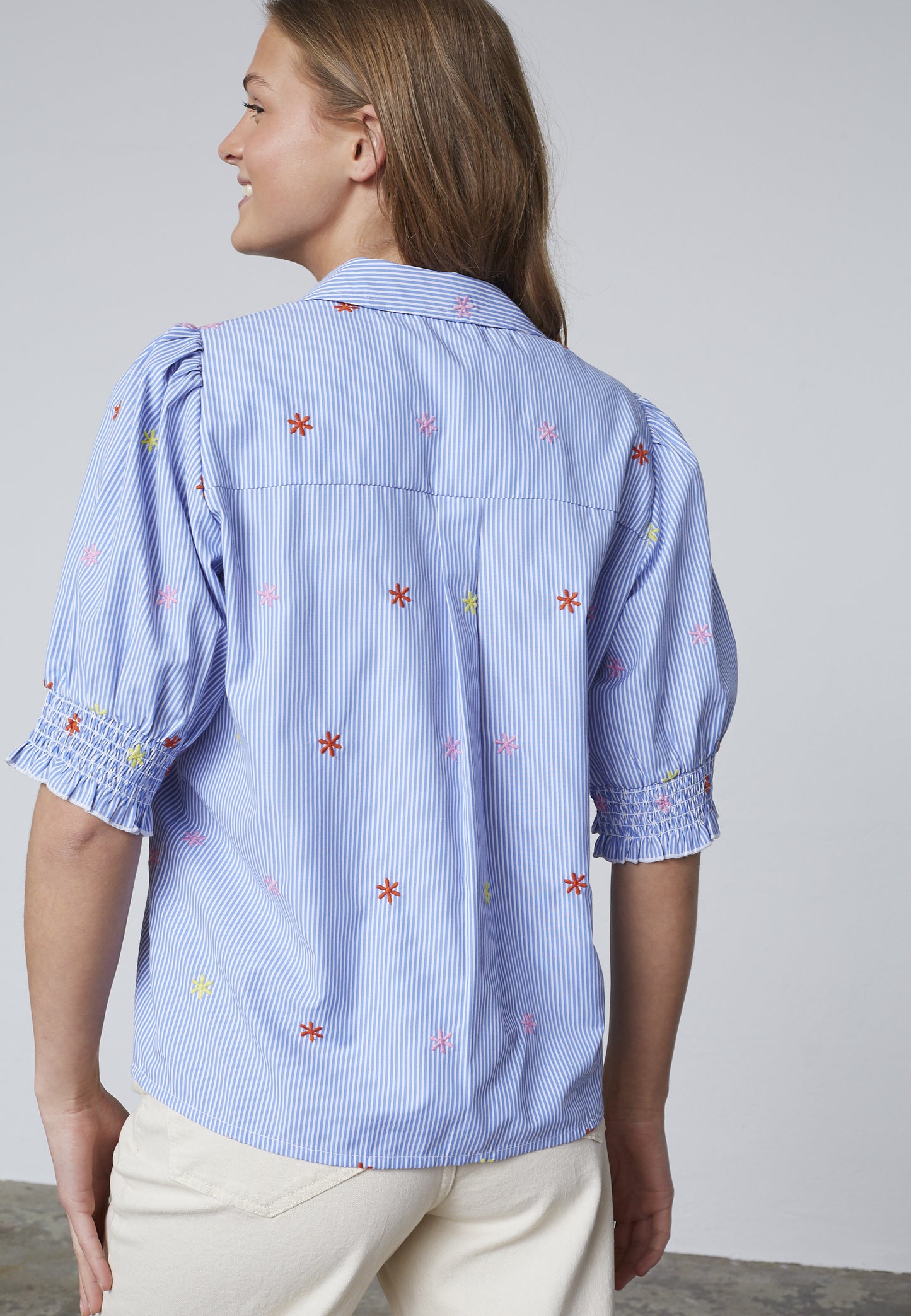 Blouse Ruth Flower voor dames
