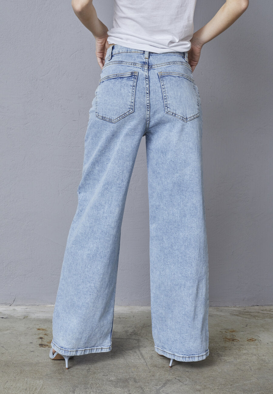 Jeans Owi Lichtblauw voor dames