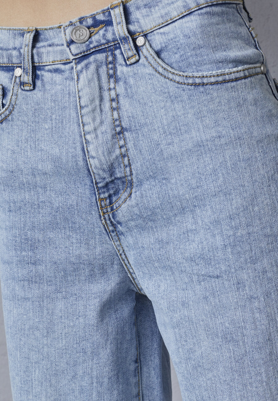 Jeans Owi Lichtblauw voor dames