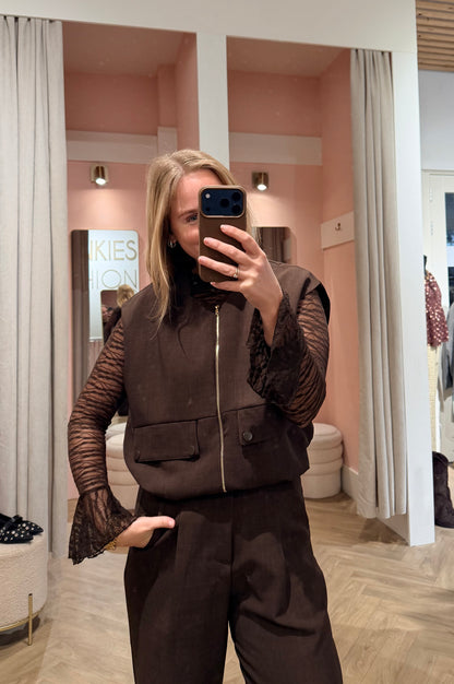 Top Lotje Bruin voor dames