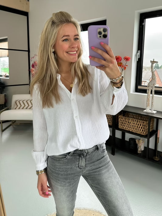 Blouse Karleen Wit voor dames