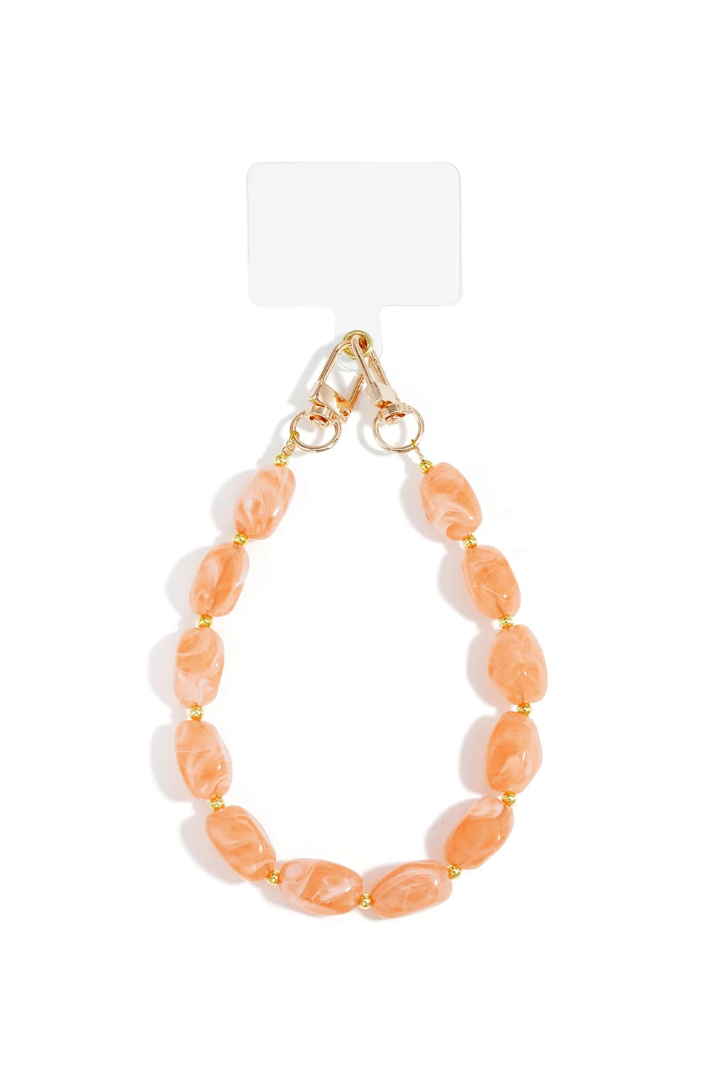 Telefoonkoord Parel Orange voor dames