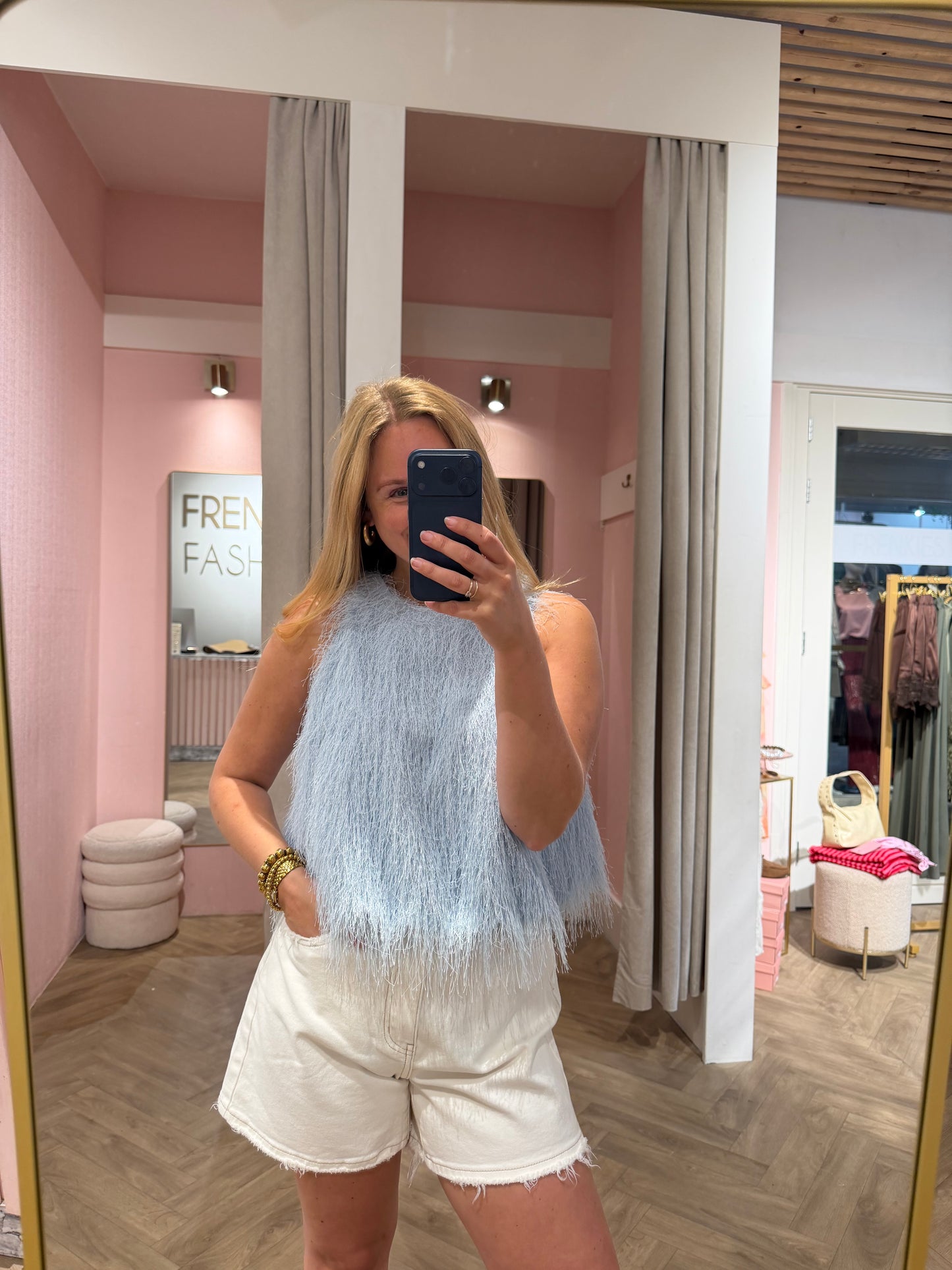 Top Pip Blue voor dames
