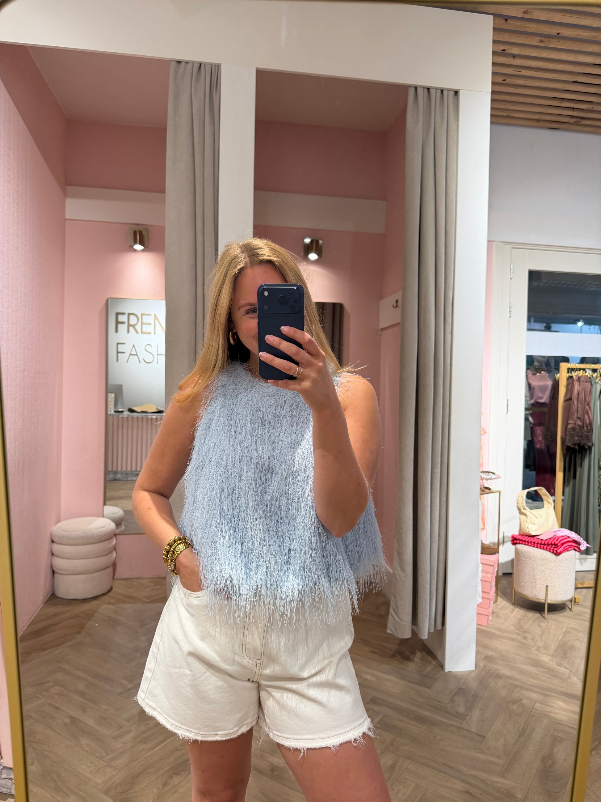 Top Pip Blue voor dames