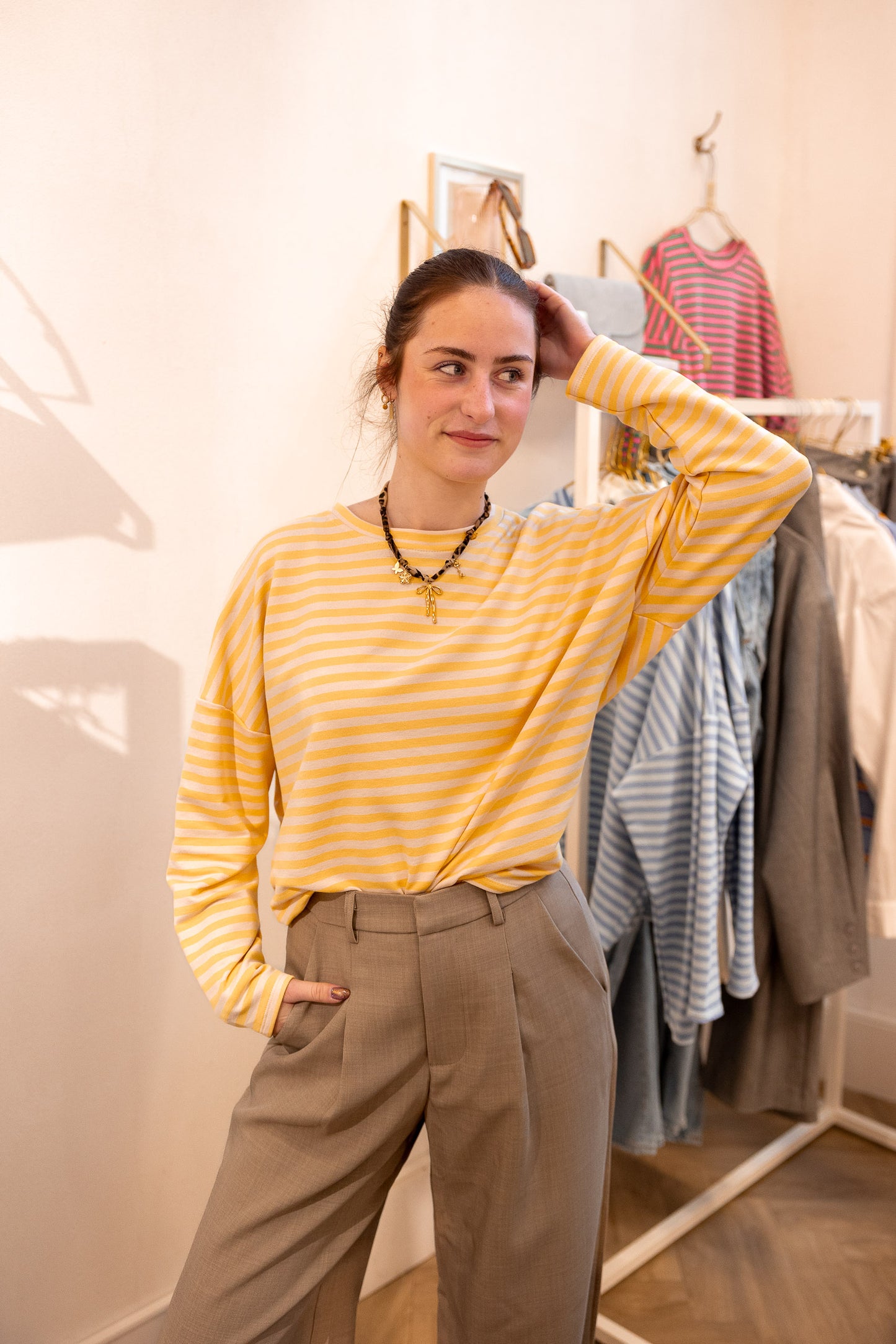 Top Florine Geel voor dames