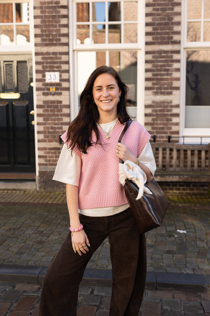 Gilet Ardina Roze voor dames