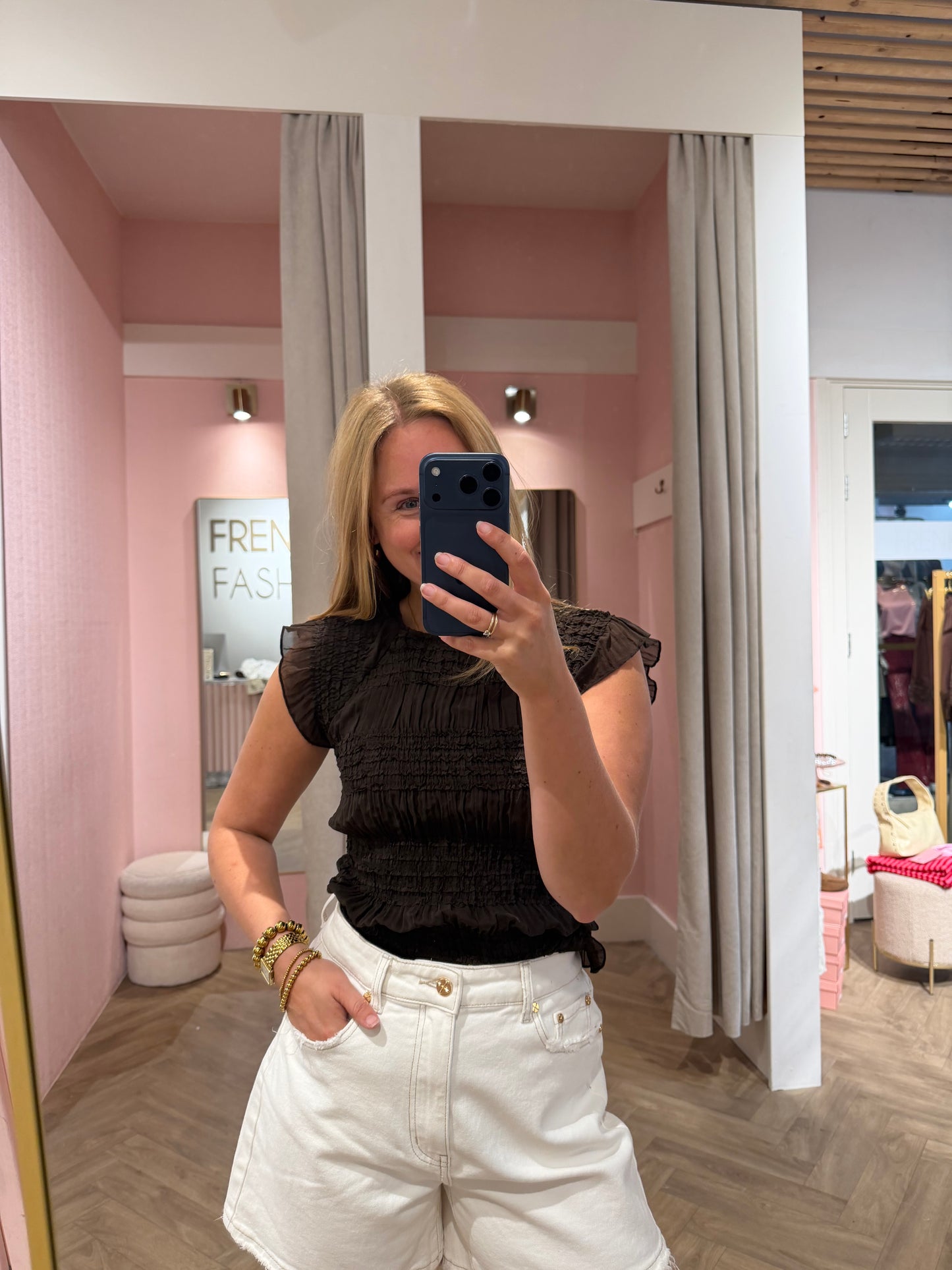 Top Nika Brown voor dames