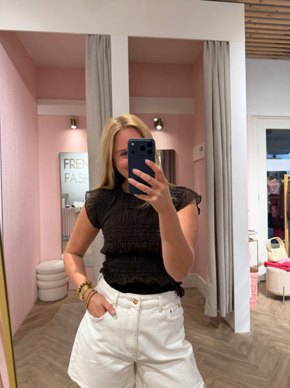 Top Nika Brown voor dames