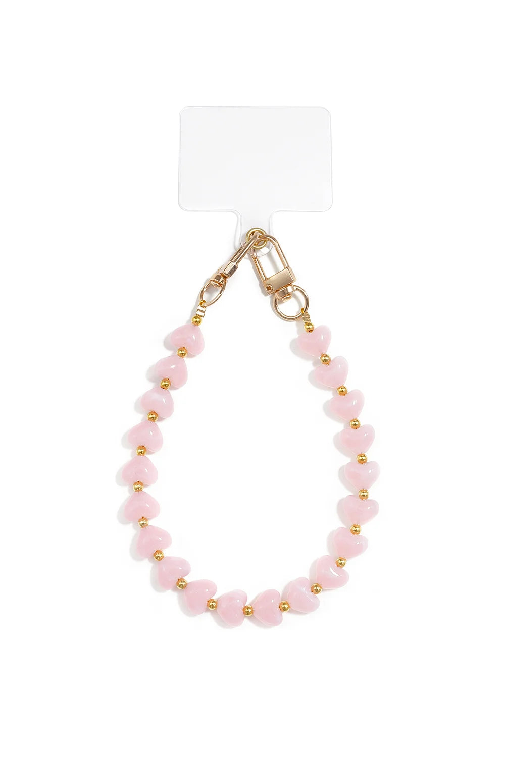 Telefoonkoord Hart Pink voor dames