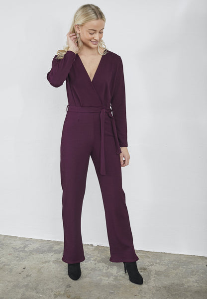 Jumpsuit Egina Bordeaux voor dames