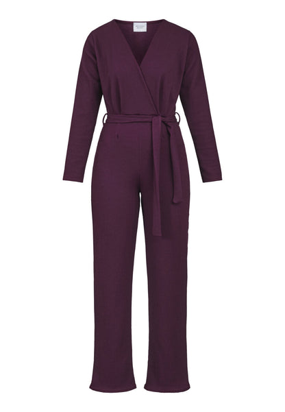 Jumpsuit Egina Bordeaux voor dames