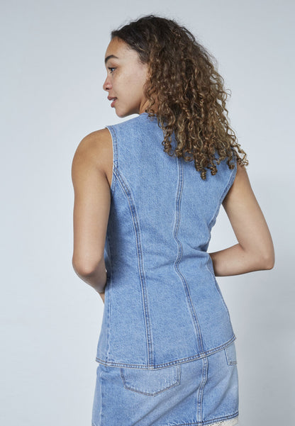 Gilet Fela Denim voor dames