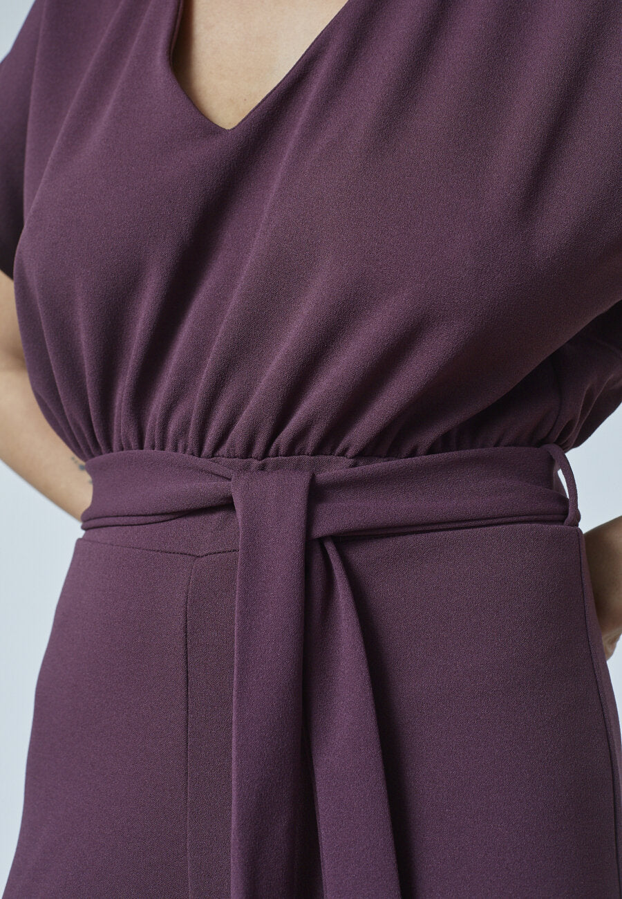 Jumpsuit Girl Bordeaux voor dames