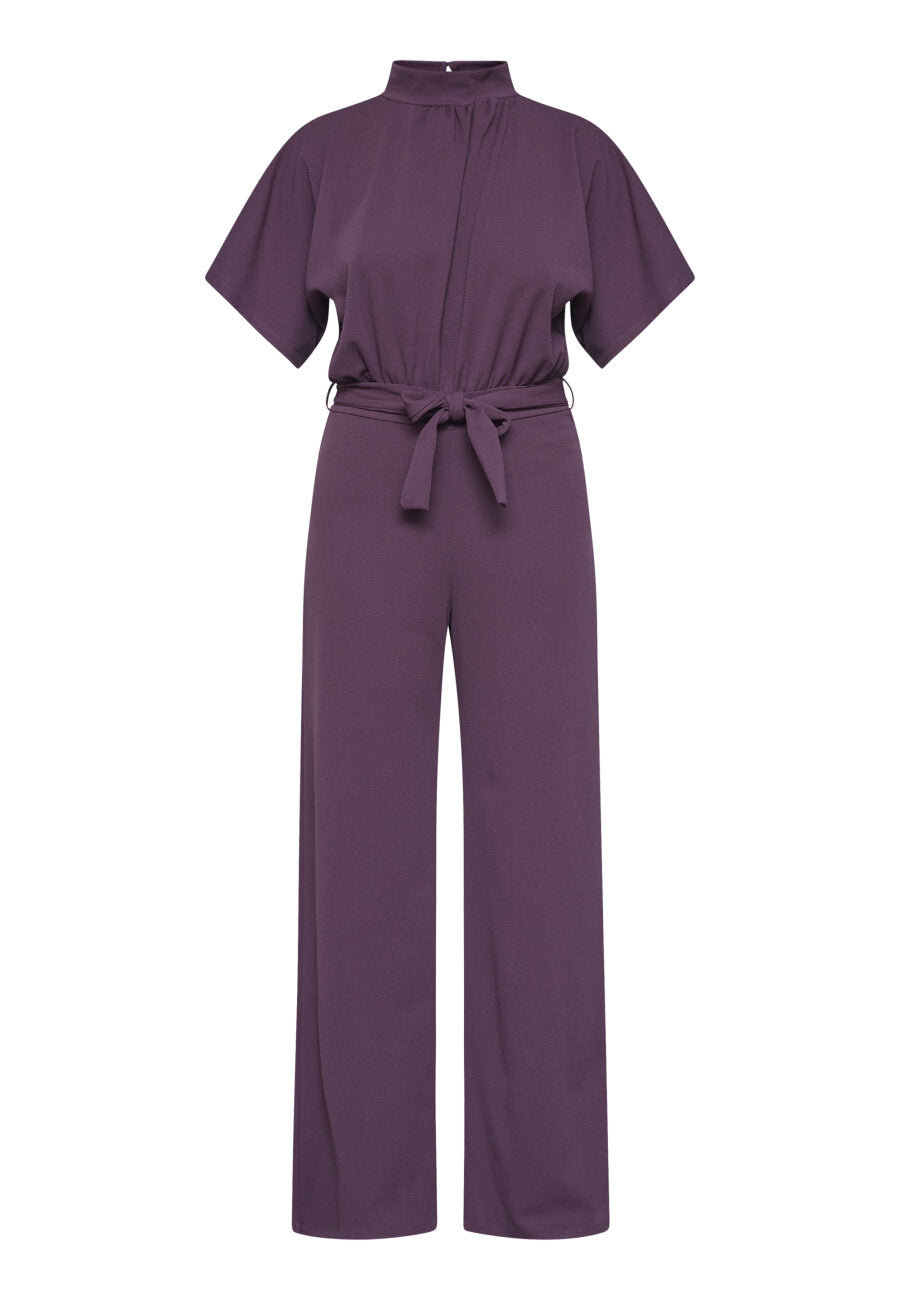 Jumpsuit Girly Bordeaux voor dames