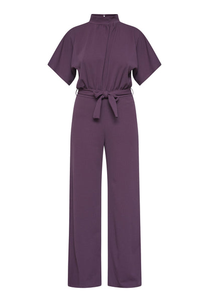 Jumpsuit Girly Bordeaux voor dames