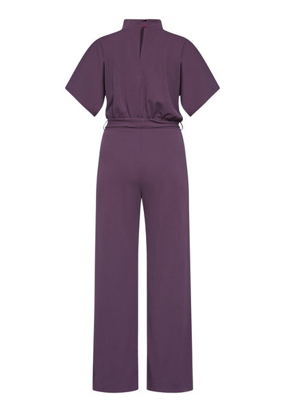Jumpsuit Girly Bordeaux voor dames