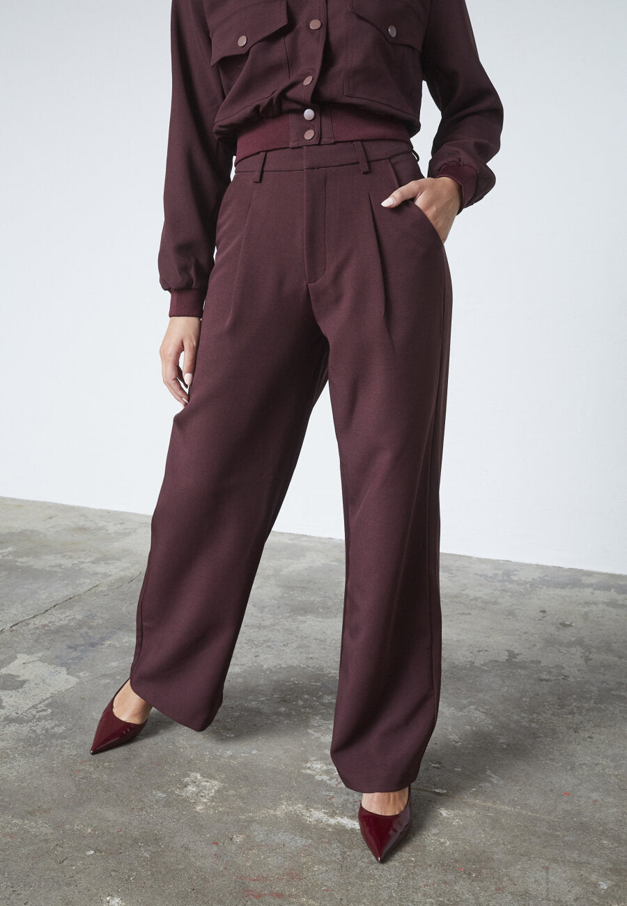 Broek Great Bordeaux voor dames