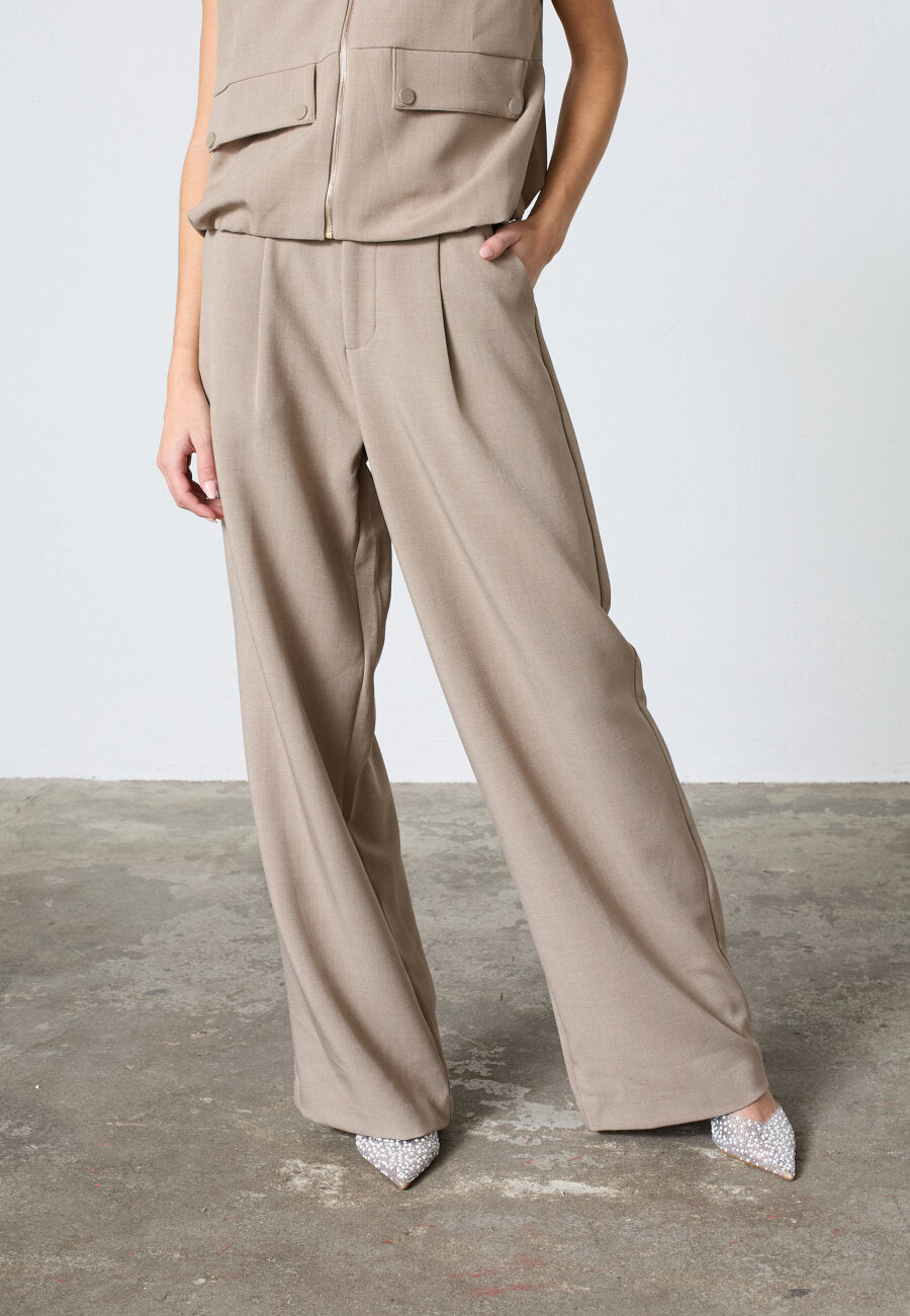 Broek Great Beige voor dames