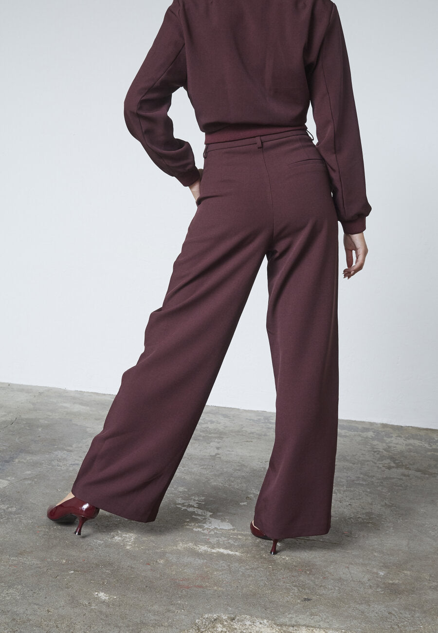 Broek Great Bordeaux voor dames