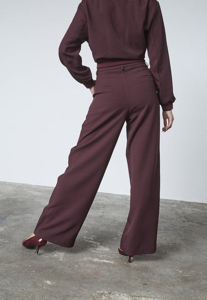 Broek Great Bordeaux voor dames