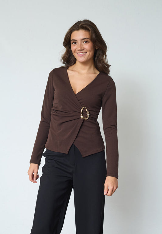 Top Kevela Bruin voor dames