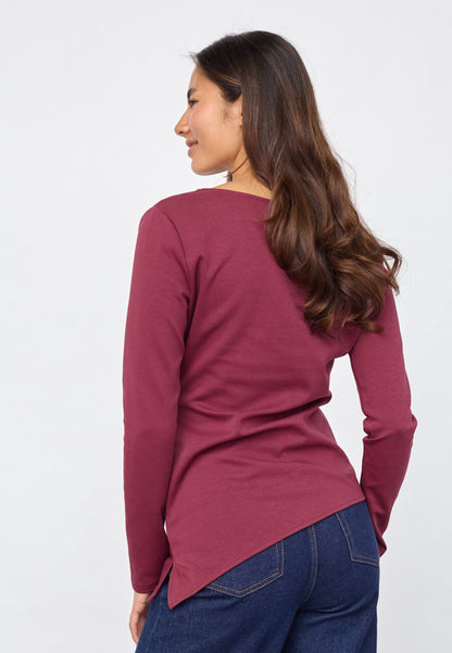 Top Veda Bordeaux voor dames