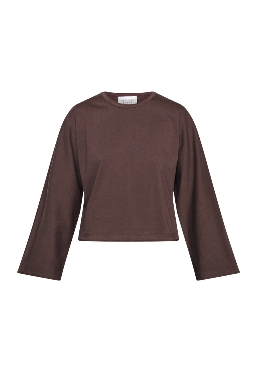 Longsleeve Villy Brown voor dames