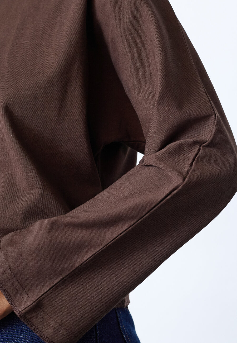 Longsleeve Villy Brown voor dames