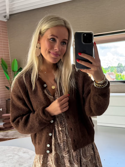 Vest Sammy Bruin voor dames