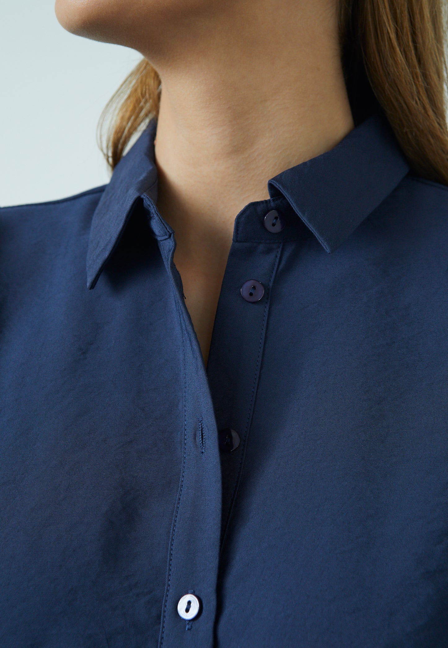 Blouse Ella Donkerblauw voor dames