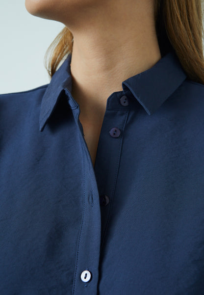 Blouse Ella Donkerblauw voor dames