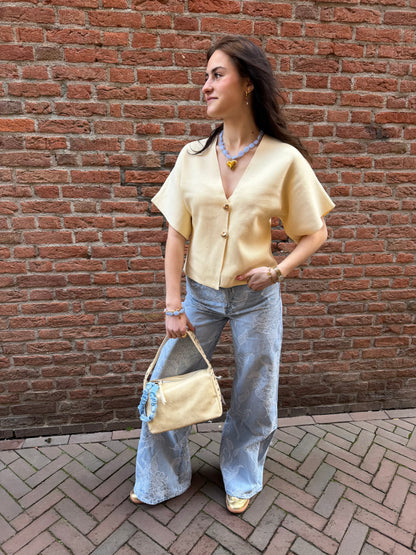 Top Bo Softyellow voor dames