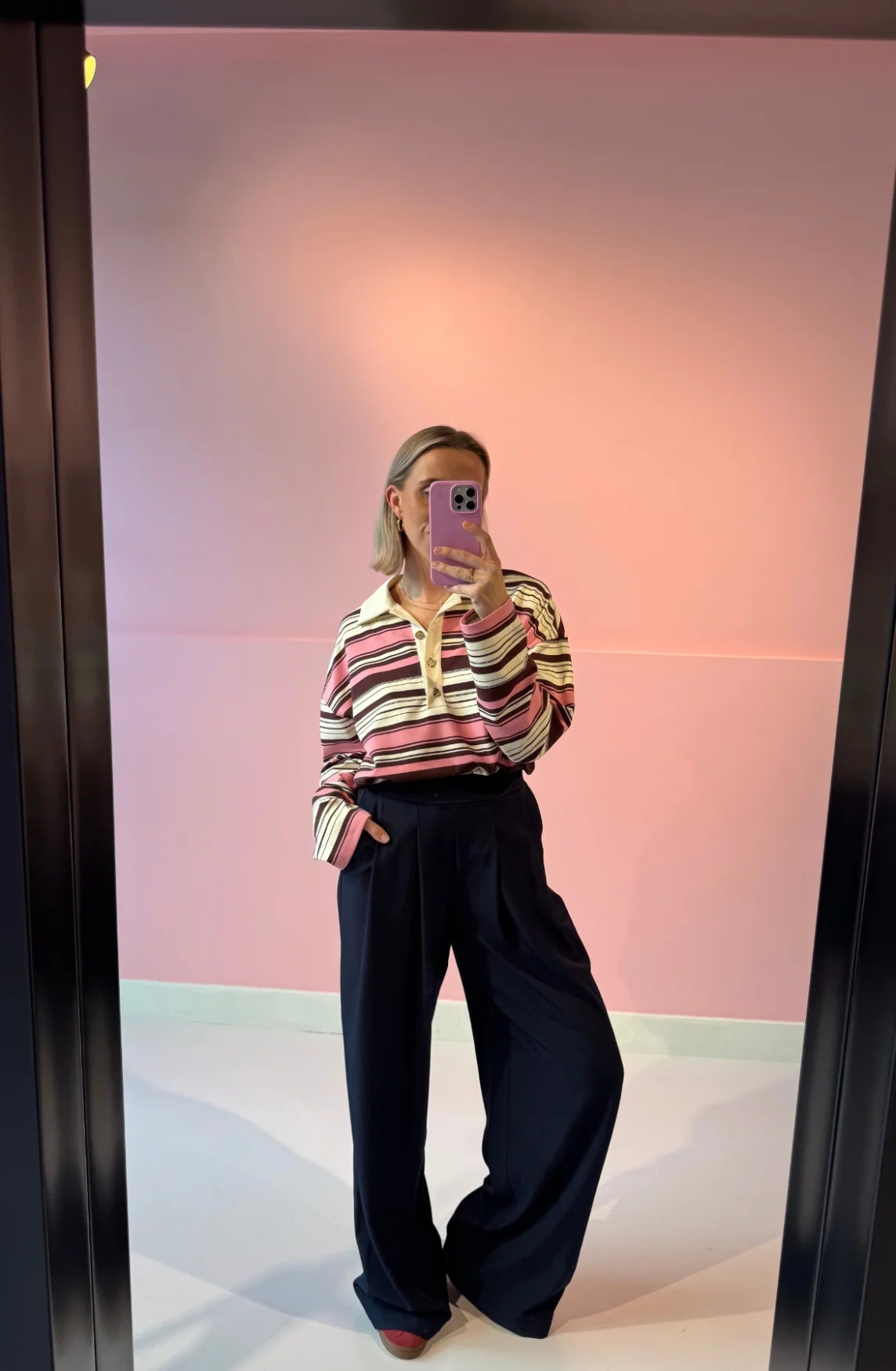 Broek Jasmin Blauw voor dames