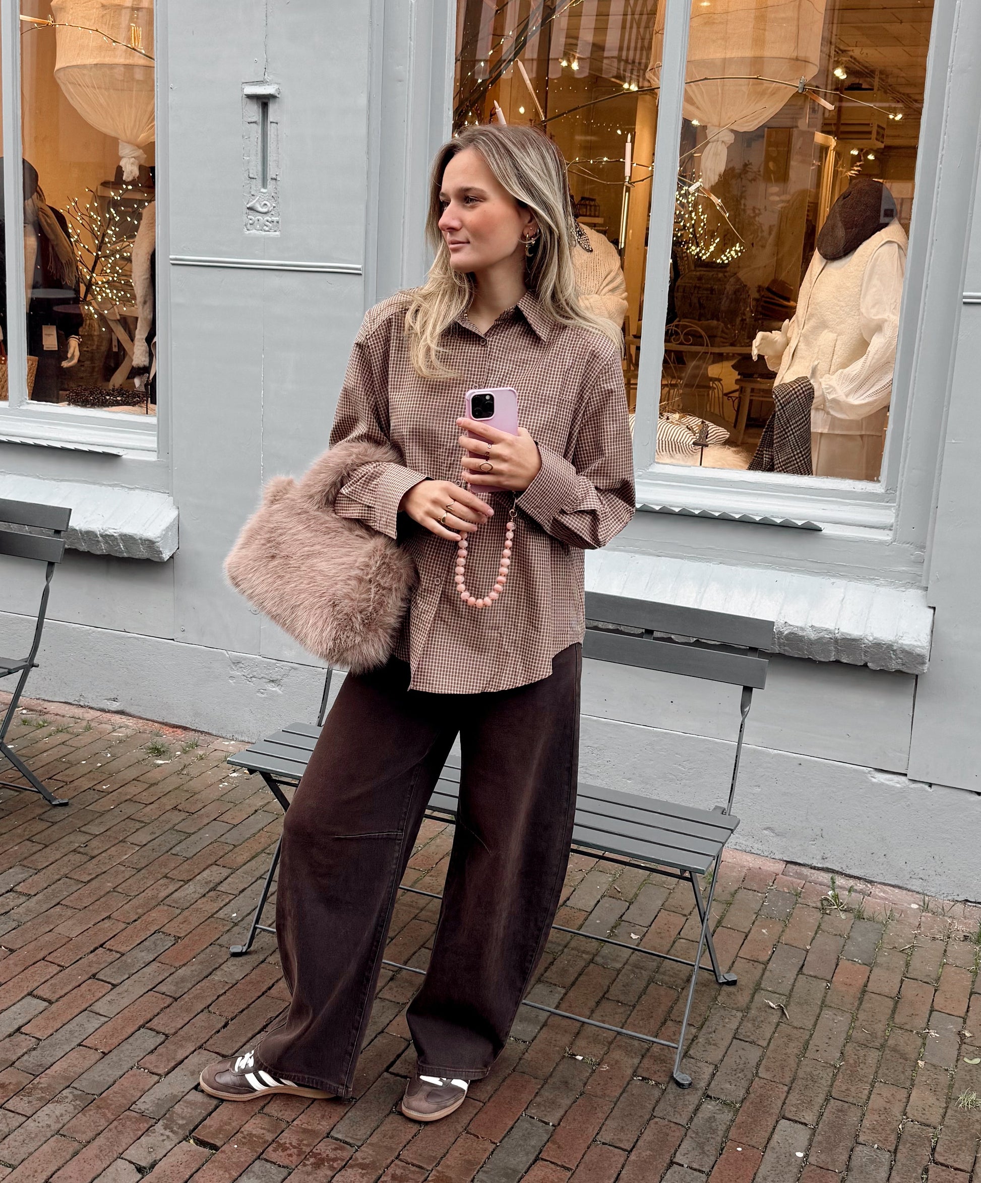 Blouse Iris Ruit voor dames