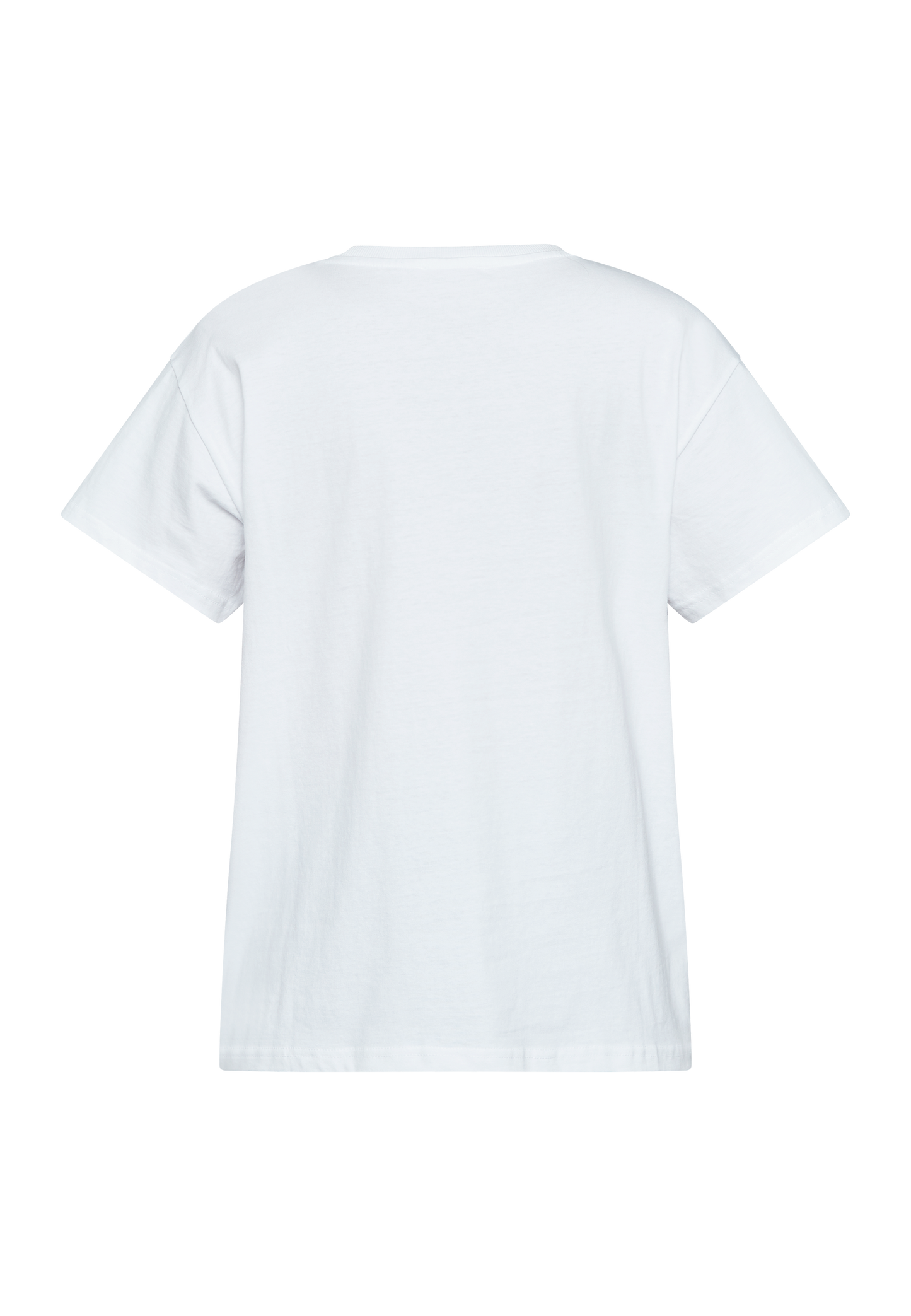 T-shirt Pein Wit voor dames