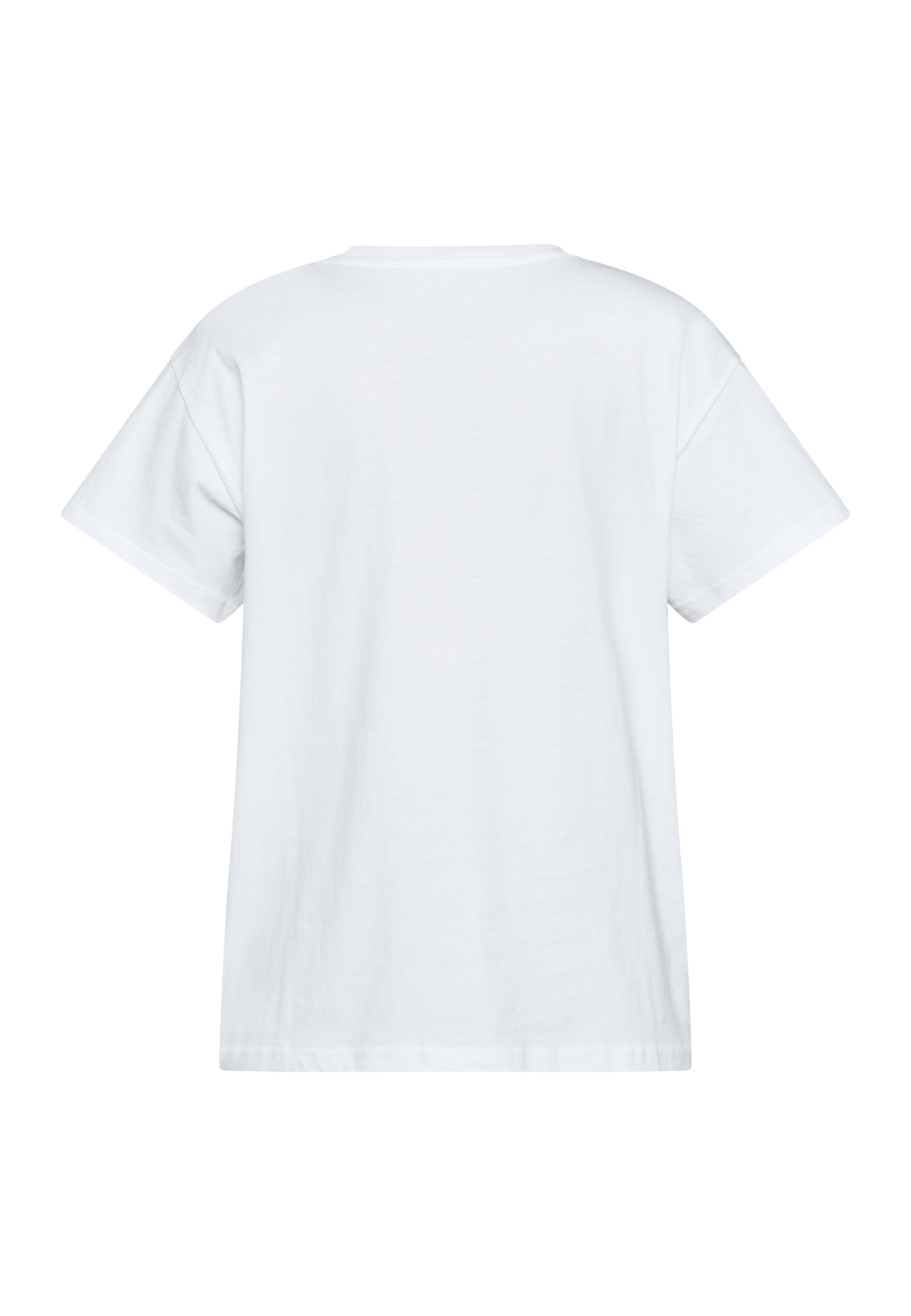 T-shirt Pein Wit voor dames