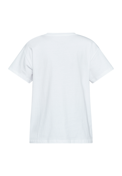 T-shirt Pein Wit voor dames