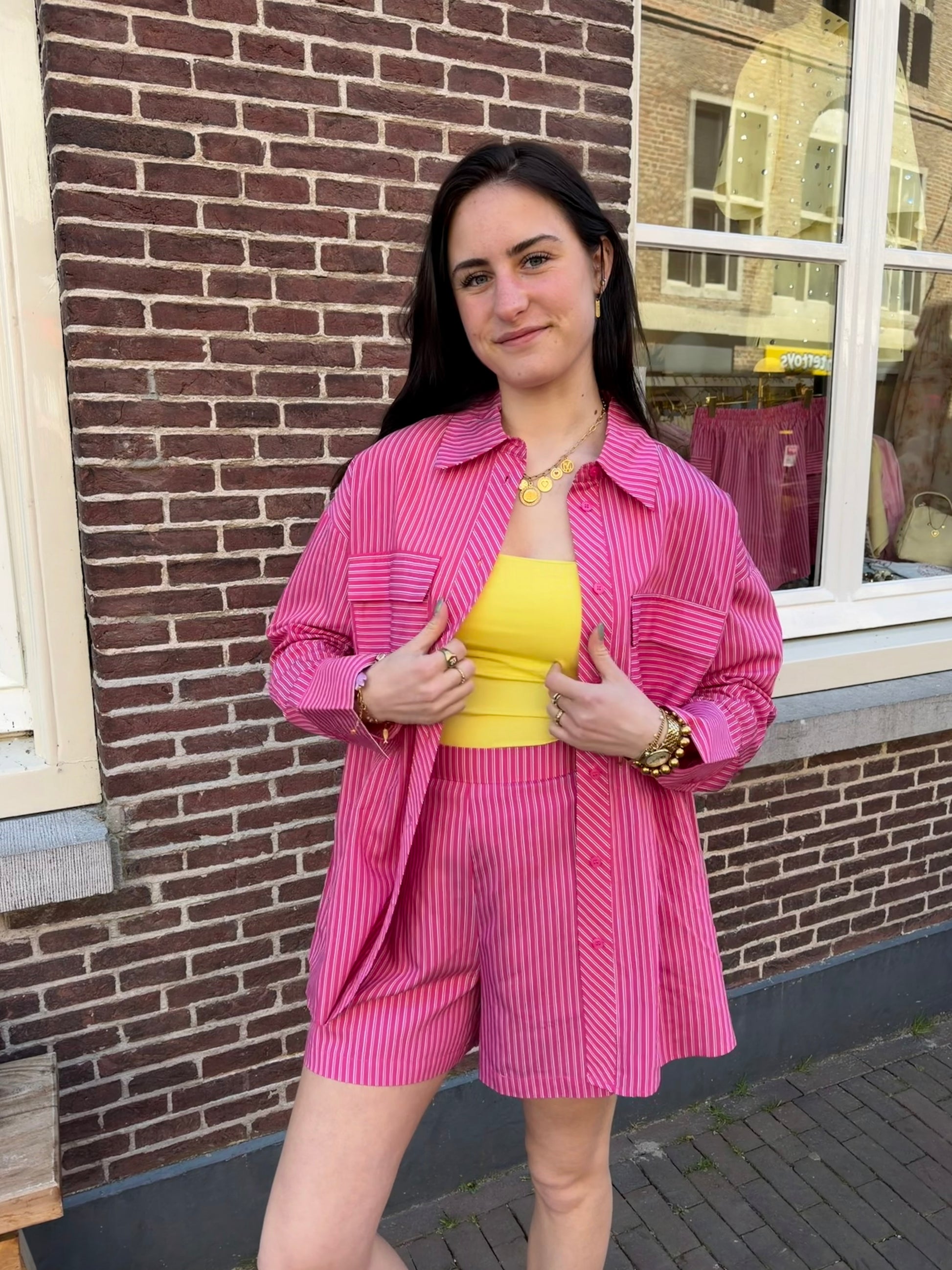 Blouse Sky Pink voor dames
