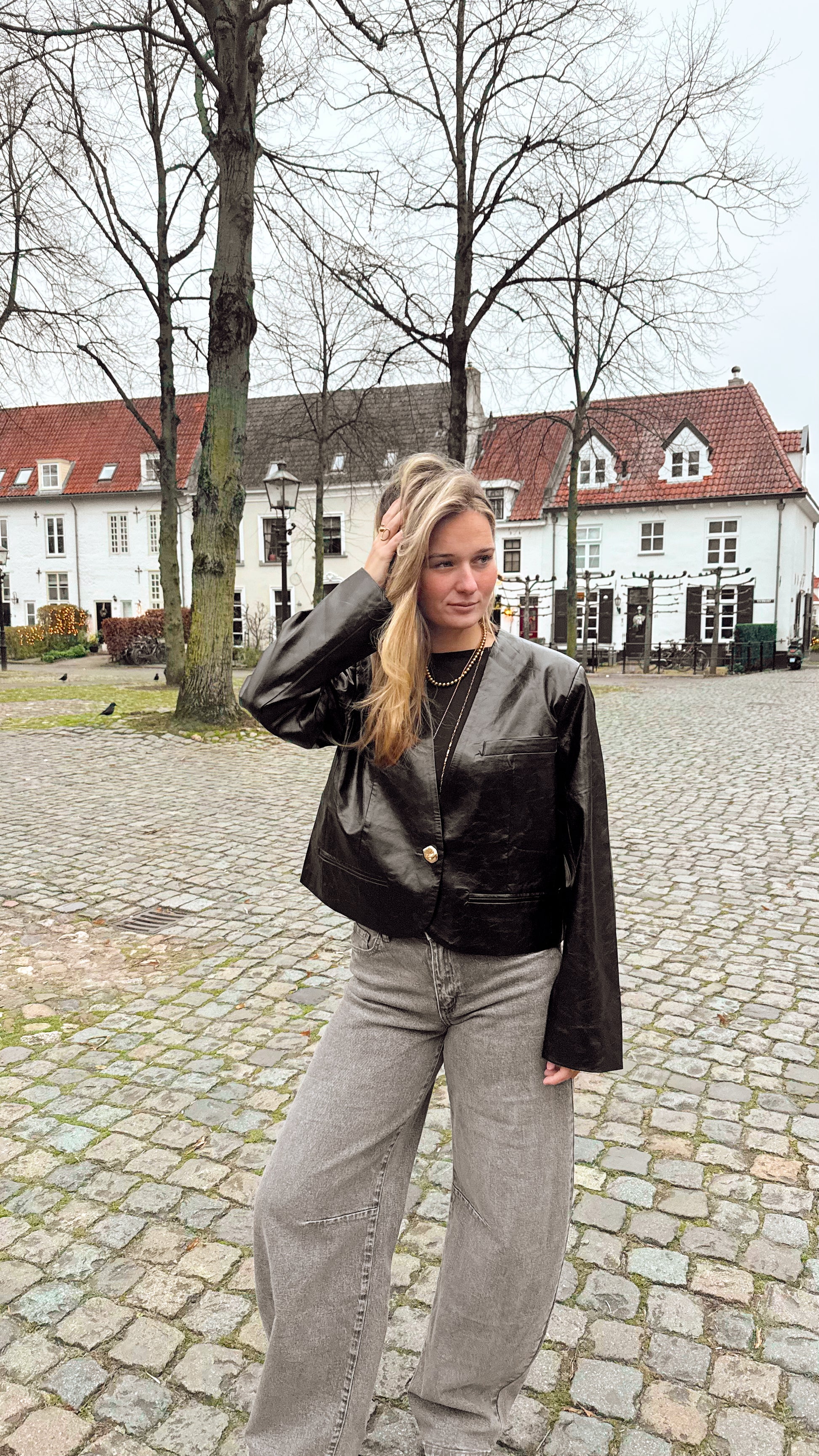 Blazer Mea Zwart voor dames