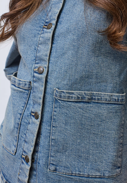 Blouse Olea Blauw voor dames