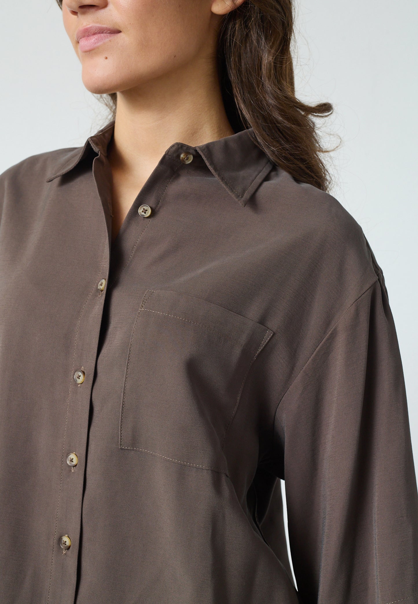 Blouse Verina Bruin voor dames