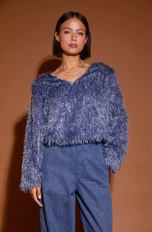 Top Bridget Blauw voor dames