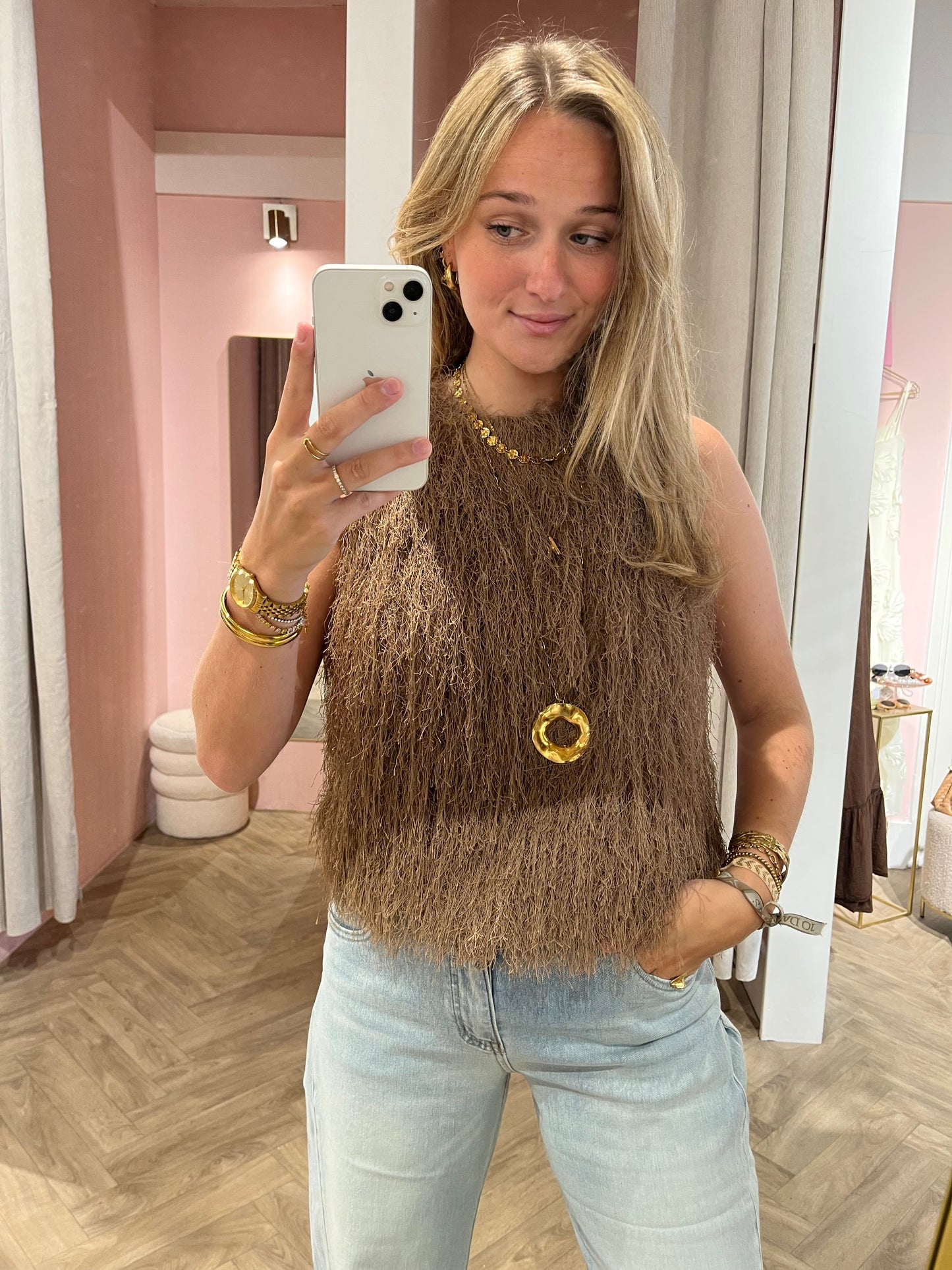 Top Pip Brown voor dames