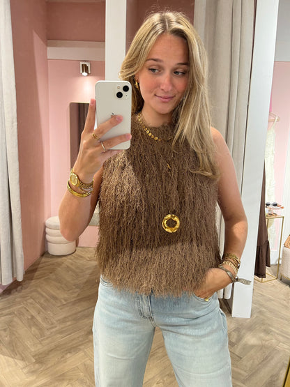 Top Pip Brown voor dames