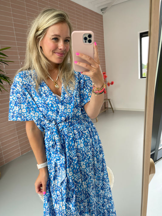 Jurk Isolde Blauw voor dames