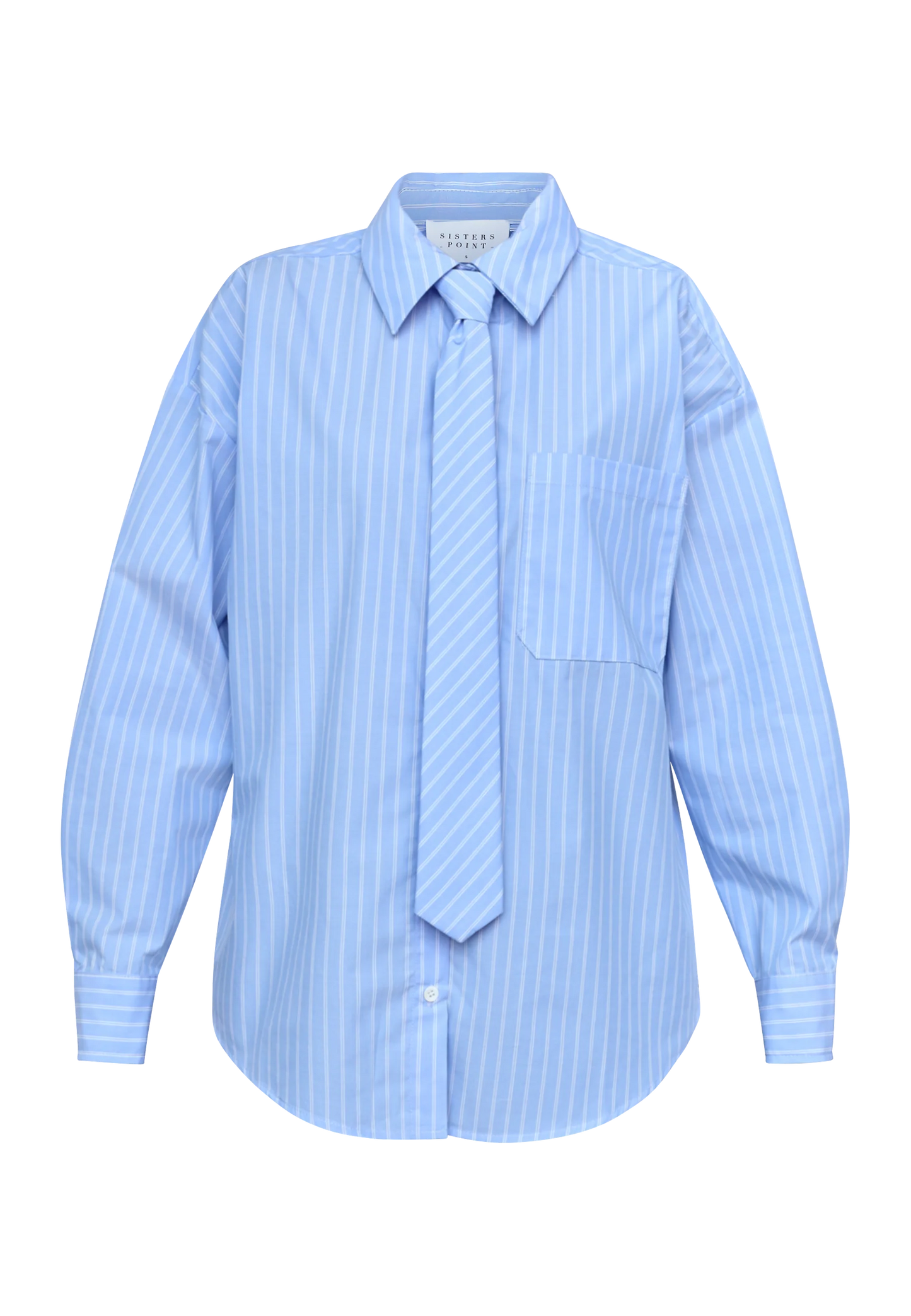 Blouse Vanya Stripe Blue voor dames
