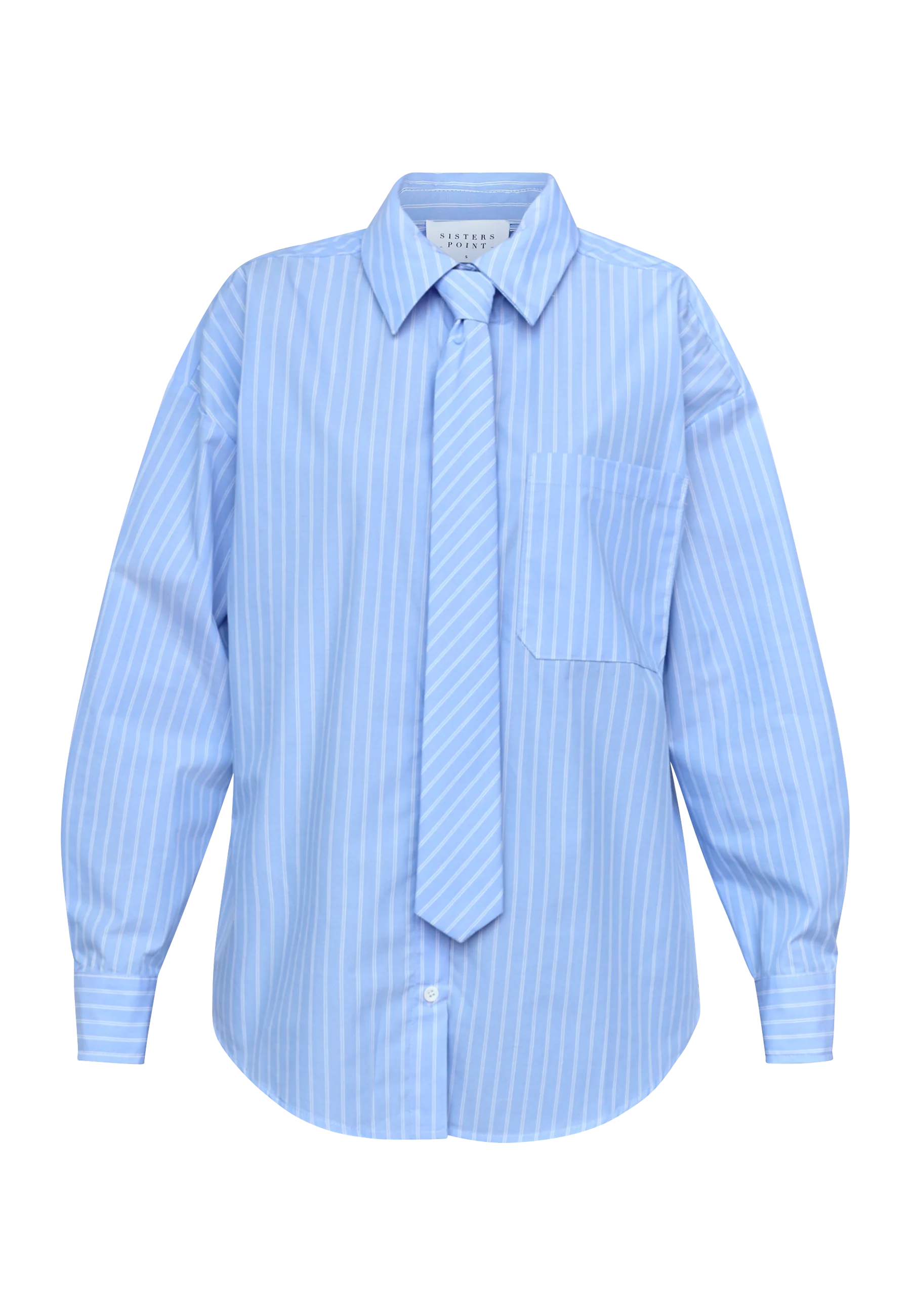 Blouse Vanya Stripe Blue voor dames