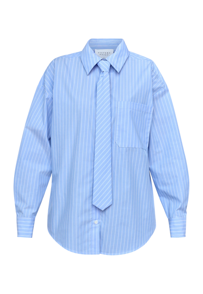Blouse Vanya Stripe Blue voor dames